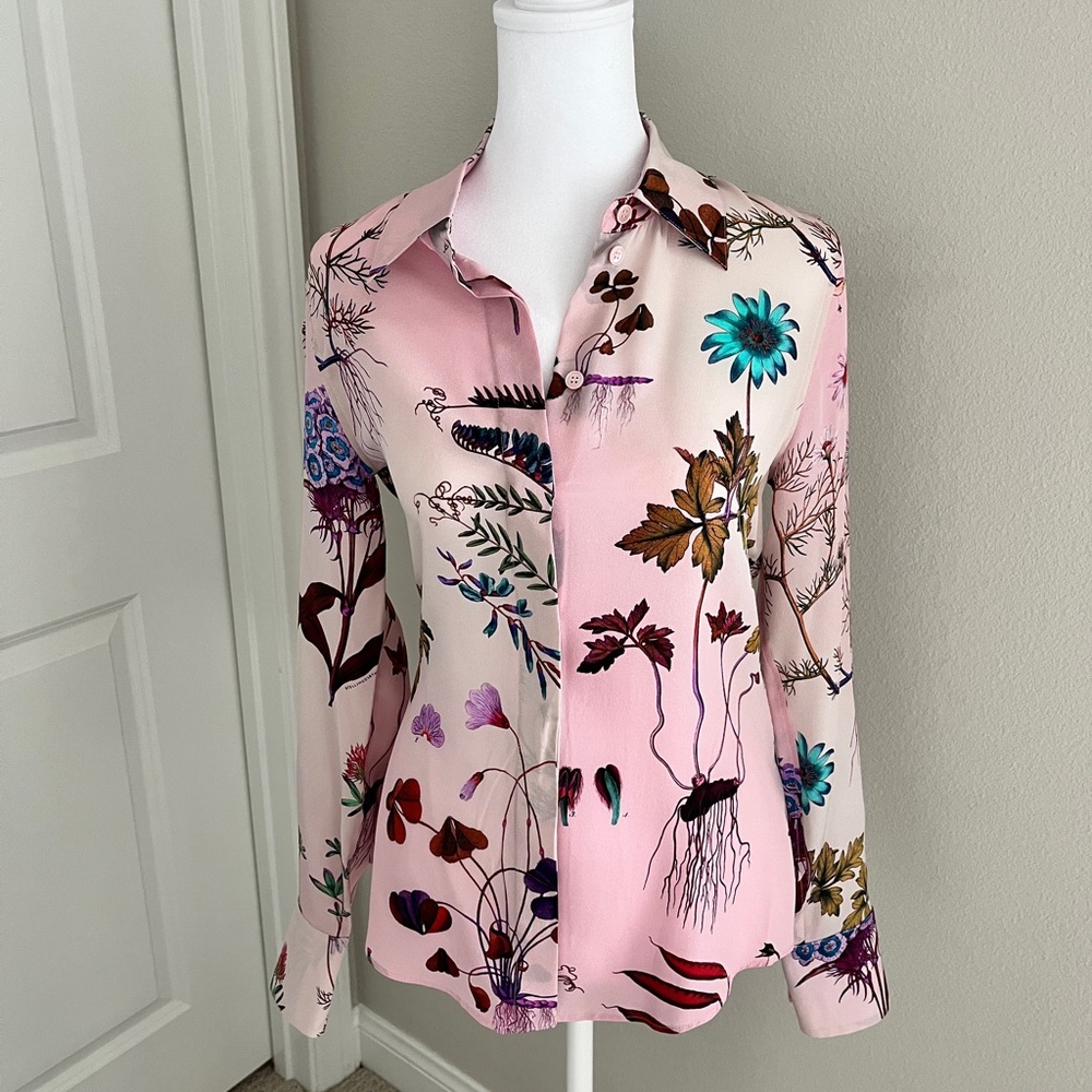 Floral Pink Women's Top